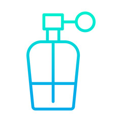 Outline gradient Perfume icon