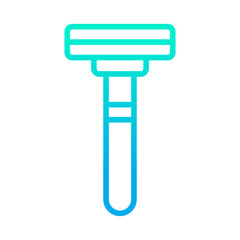 Outline gradient Razor icon