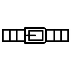 Outline Pant Belt icon