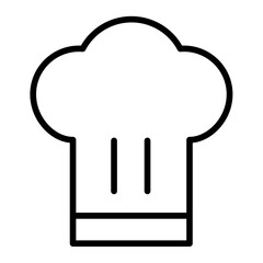 Outline Chef cap icon