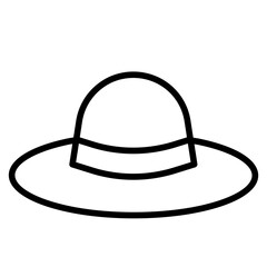 Outline Cowboy Hat icon