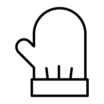 recommend clip art: Outline Mittens icon