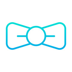 Outline gradient Bow icon