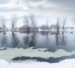 Winter river