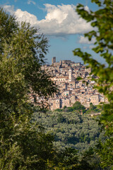 Veduta di Olevano Romano - Roma - Lazio - Italia
