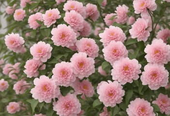  Beautiful pink chrysanthemum Flowes in Spring season.