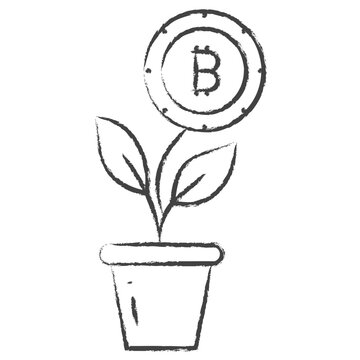 Hand drawn Grought illustration icon