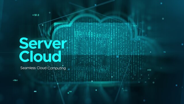 Server Cloud. Seamless Cloud Computing. Digital Agency. The video of this image is in my portfolio.	