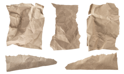 Cardboard collection isolated on transparent background