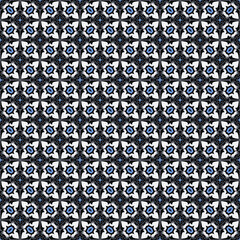 Multi color seamless abstract pattern. Background and backdrop. Multi Colored. Colorful ornamental design. Colored mosaic ornaments. Vector graphic illustration. EPS10.