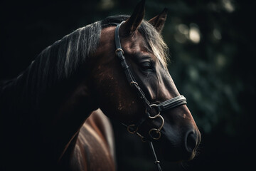 Elegant Horse, Animal, bokeh 