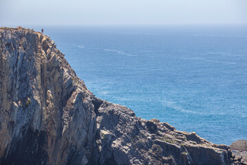 Cabo Sardao cliffs, Ponta do Cavaleiro, Portugal