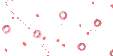 Small Dots. Nude Tile Motifs. Gentle Wallpaper