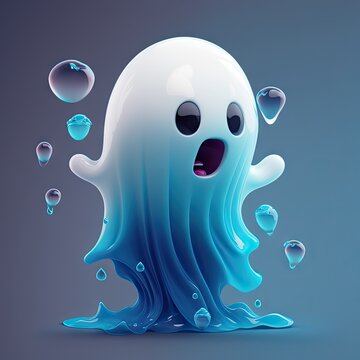 Spirit Fantasy Bizarre Ghost Cute Baby Character