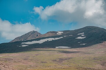 landscape with sky and clouds