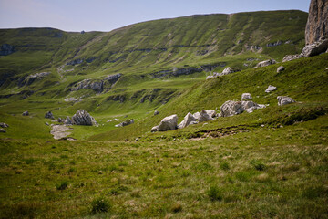 Fototapeta na wymiar Mecetul Turcesc in Bucegi mountains. Romania
