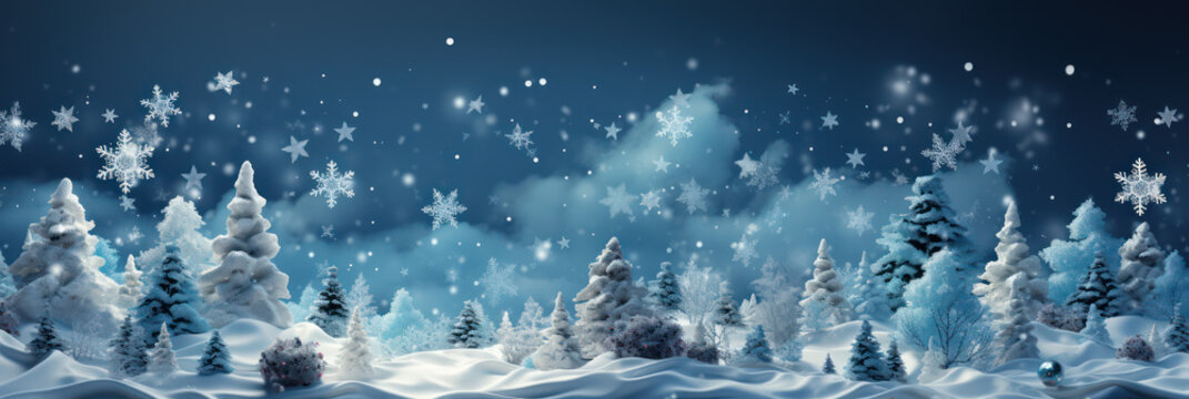 Holiday Greetings Card with Elegant Snowflake