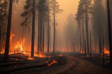 Inferno Unleashed: Forest Fire and the Wake of Global Warming
