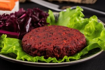 a particular emphasis on veggies and sauce on vegetarian burgers. Generative AI