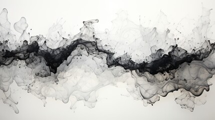 Greyscale Background in the Style of Splashy Neural Network.