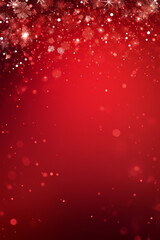 Red Christmas Background, with space for text