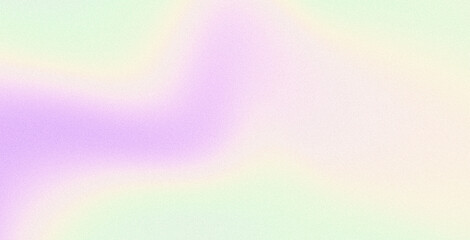 Purple yellow grainy texture holographic abstract banner cover header design, pastel colors gradient background