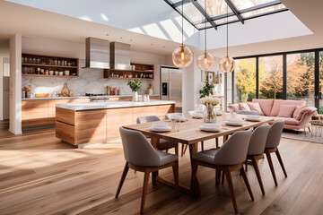 Fototapeta premium modern house interior