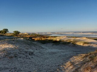 coast of the sea in arroio do sal , brazil