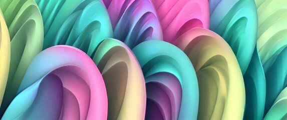 Tech-inspired Abstract 3D Background
