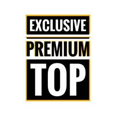''Exclusive Premium Top'' Design