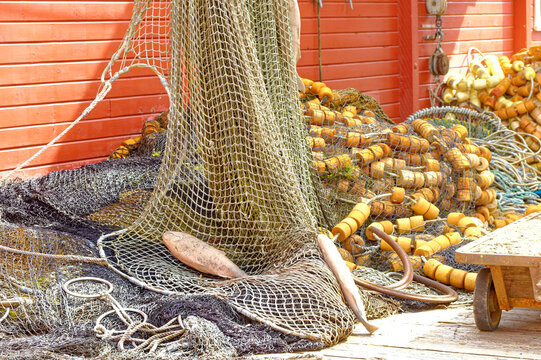 Fishing Nets at Icy Strait, Alaska