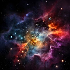 Stars, space, suns , astronomy, universe, and planets background, wallpapers. AI generated