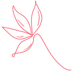 abstract flower design