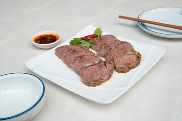 Chinese Food in display for the photo shoot in Tokyo, Japan. Nowadays in 2023, people rely on the food delivery service 