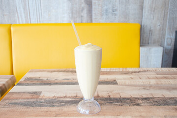 Drink in display for the photo shoot in Tokyo, Japan. Nowadays in 2023, people rely on the food...