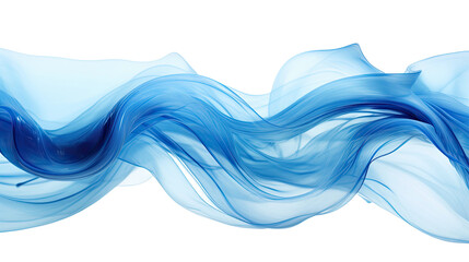 flowing liquid silk frozen in an abstract futuristic 3d texture isolated on a transparent background, generative ai