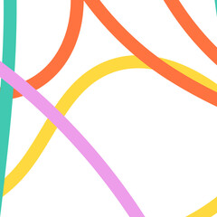Colorful Lines Abstract Background