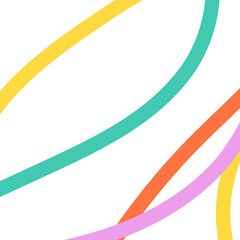 Colorful Lines Abstract Background