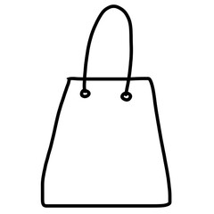 white shopping bag