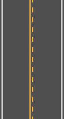 대한민국 도로 벡터 일러스트