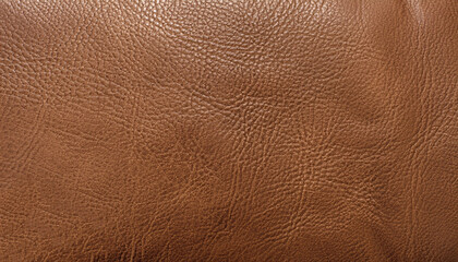 vintage brown faux leather. brown artificial leather background for luxury, elegant and classic concept. plain background of brown leather in close-up view.