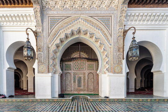 Mosque and University Kairaouine in Fez, Medina, Morocco