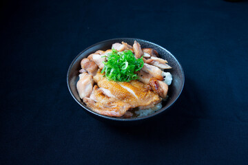 Japanese Food in display for the photo shoot in Tokyo, Japan. Nowadays in 2023, people rely on the food delivery service 
