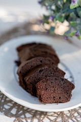 dark chocolate loaf cake