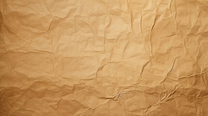 Paper Vintage Background. Recycle Brown Paper Crumpled 