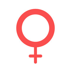 woman flat icon