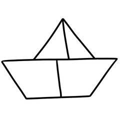 paper boat icon