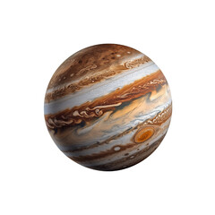 Jupiter planet isolated cut out