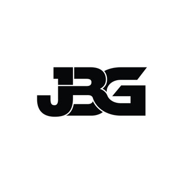 JBG letter monogram logo design vector
