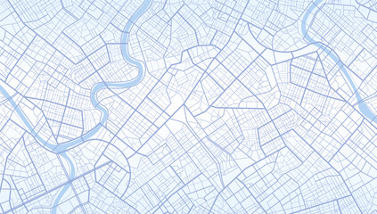 Location tracks dashboard. City street road. Huge city top view. View from above the map buildings. Detailed view of city. view. Abstract background. Flat style, Vector, illustration isolated